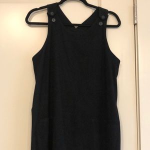 Sleeveless Long Black Dress